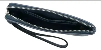Cartera de Mano Coach Azul Oscuro - miniatura 3