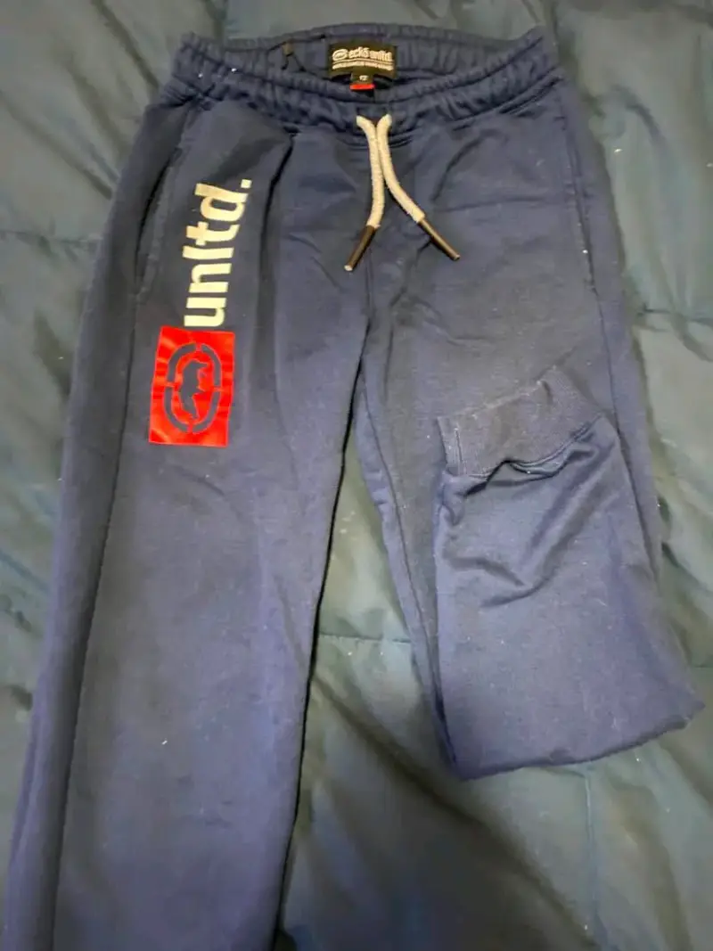 Pantalones deportivos azul marino Ecko Unltd talla 12 - 2