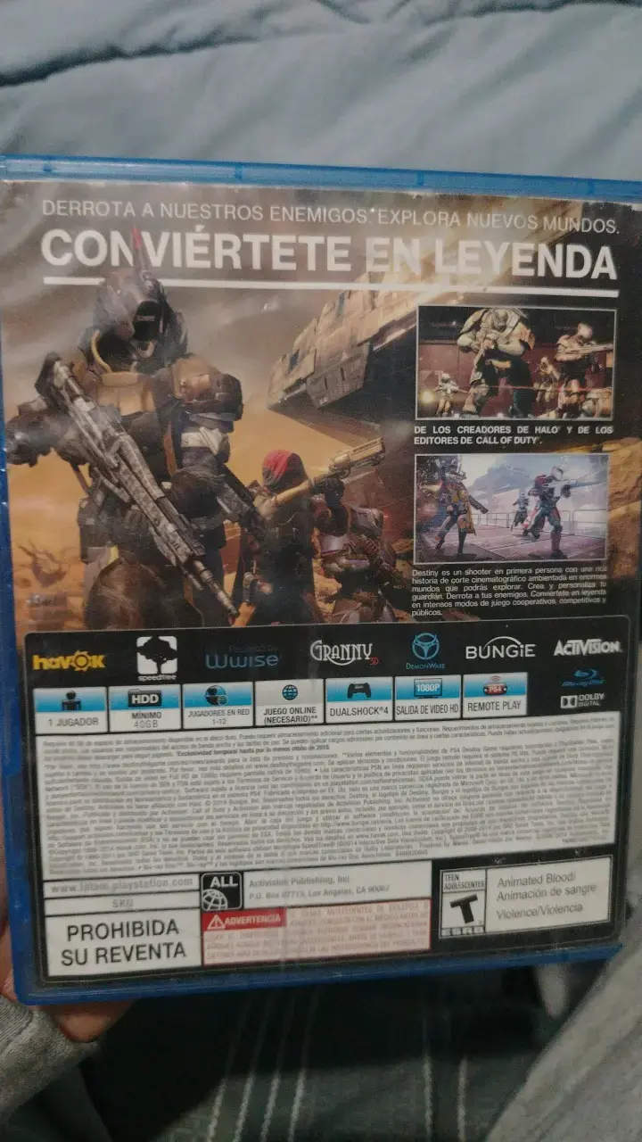 Juego Destiny para PS4 en buen estado - 3