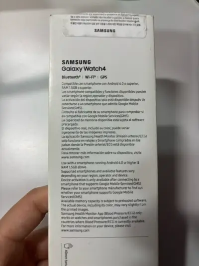 Reloj inteligente Samsung Galaxy watch 4 - miniatura 3