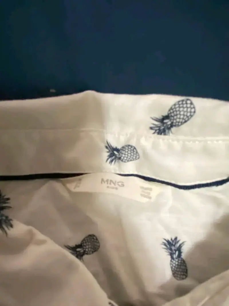 Camisa manga corta con estampado de piñas MNG - 3