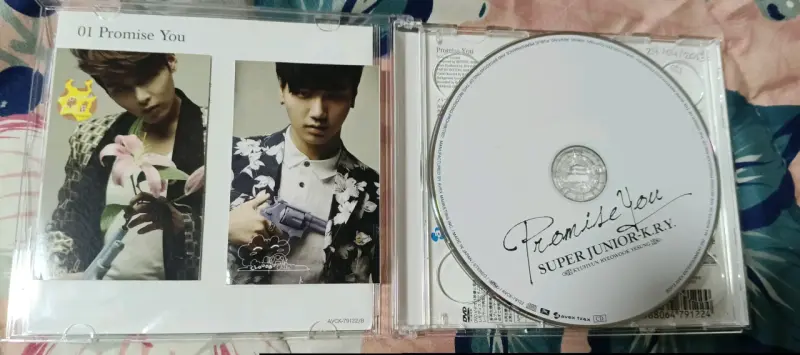 CD y DVD Super Junior K.R.Y. Promise You - 4