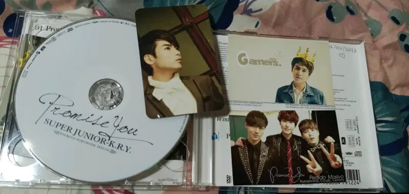 CD y DVD Super Junior K.R.Y. Promise You - 5