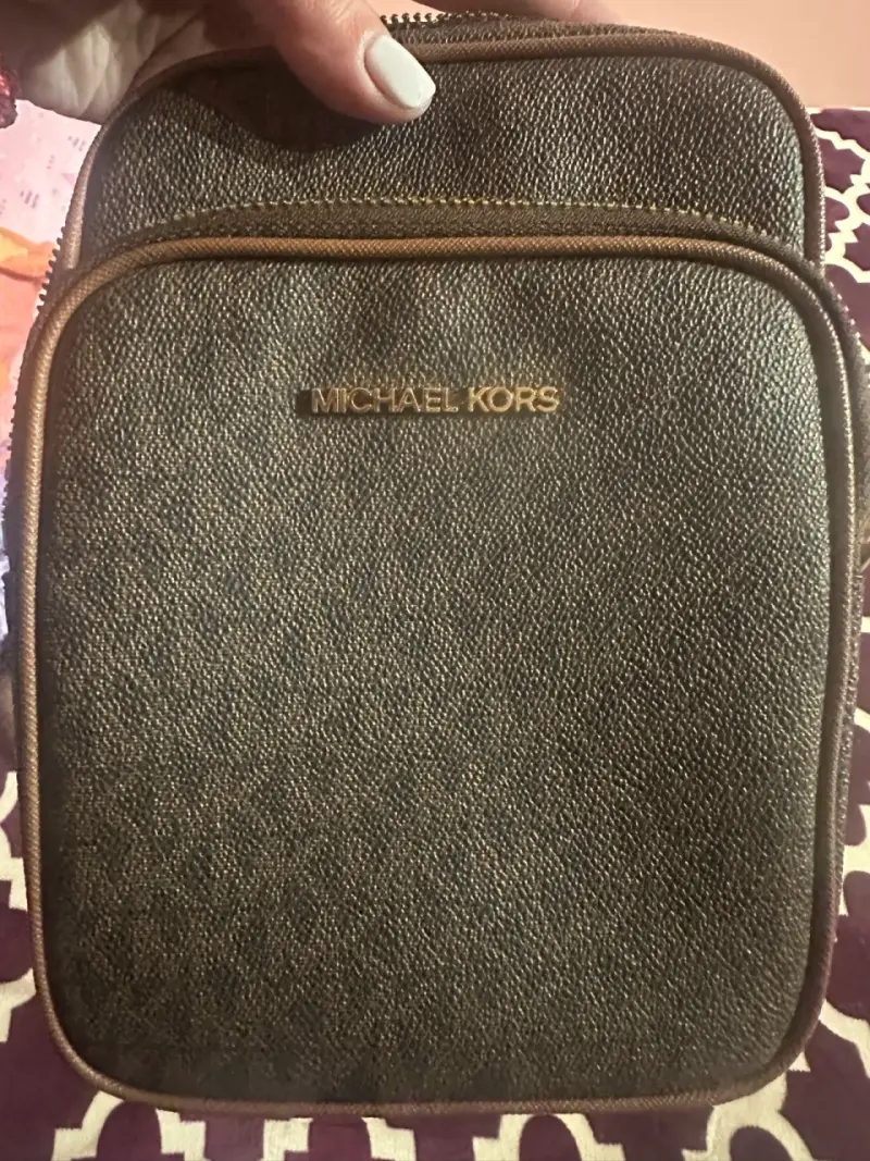 Cartera cruzada Michael Kors marrón elegante - 3