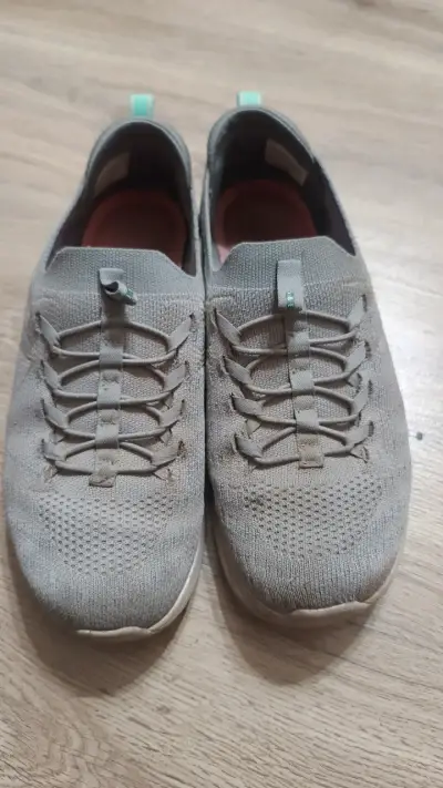 Zapatillas deportivas grises para mujer - miniatura 1