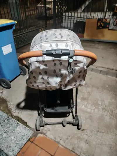 Coche de Paseo Infanti Plegable con Manillar Marrón - miniatura 5