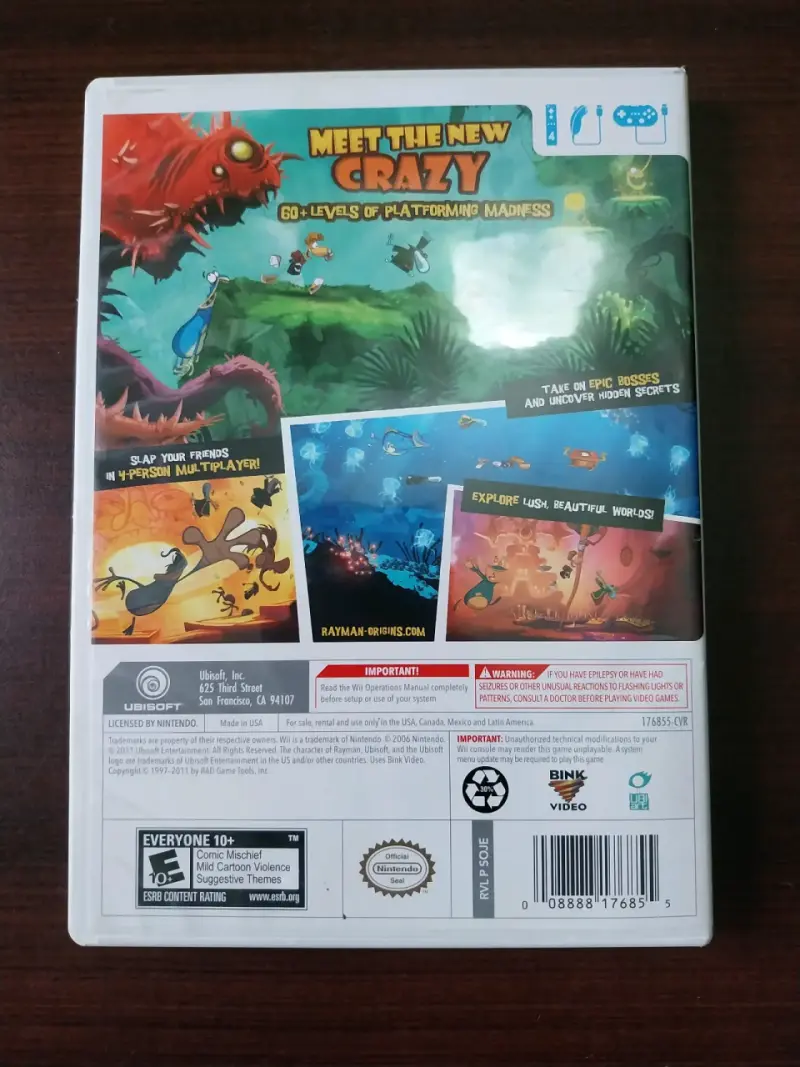 Juego Rayman Origins para Nintendo Wii - 4