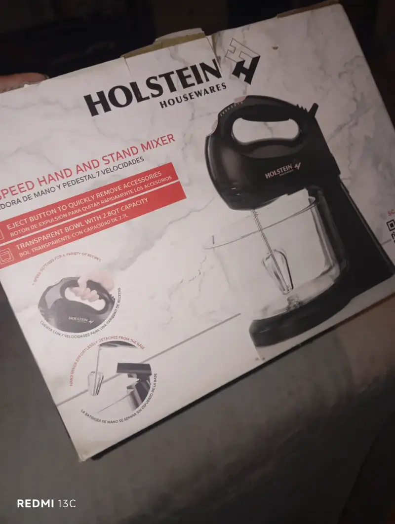 Batidora de Mano y Pedestal Holstein 7 Velocidades - 1