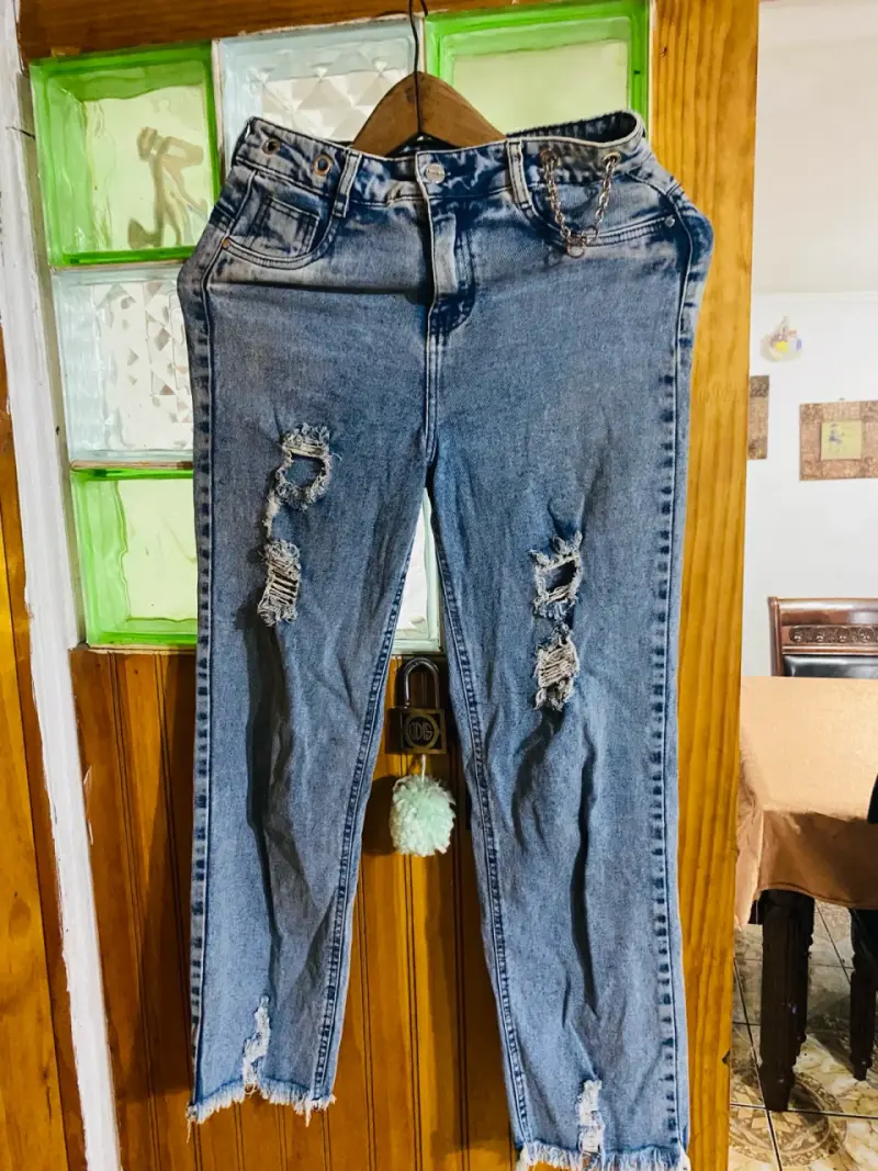Jeans de Mujer Azul Claro - 2