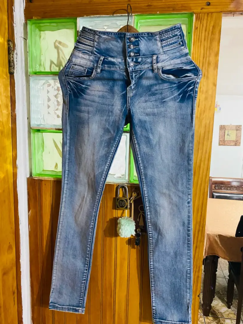 Jeans de Mujer Azul Claro - 3