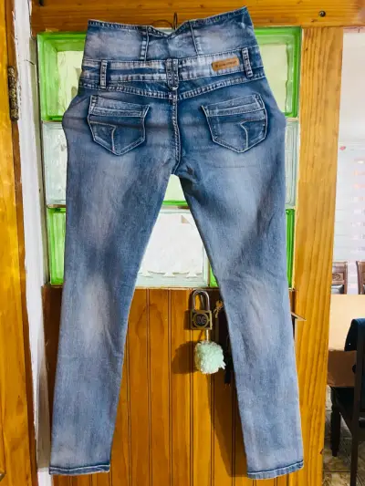 Jeans de Mujer Azul Claro - miniatura 4