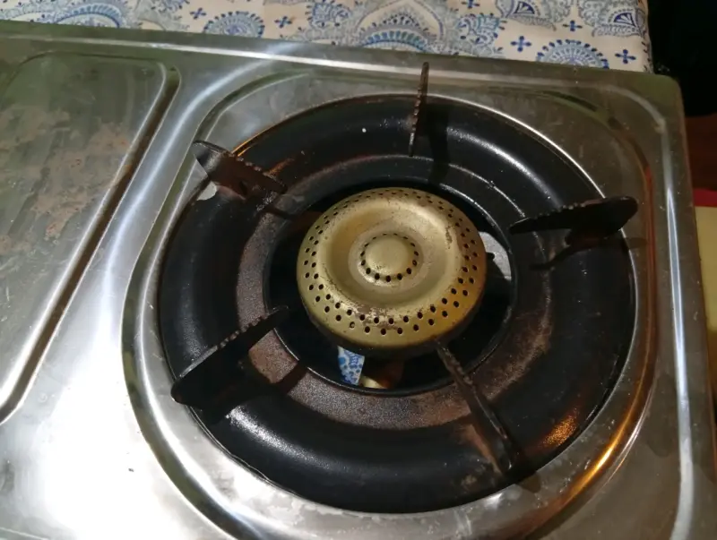 Cocina a gas portátil Besse de dos quemadores - 2