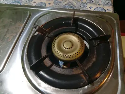 Cocina a gas portátil Besse de dos quemadores - miniatura 2