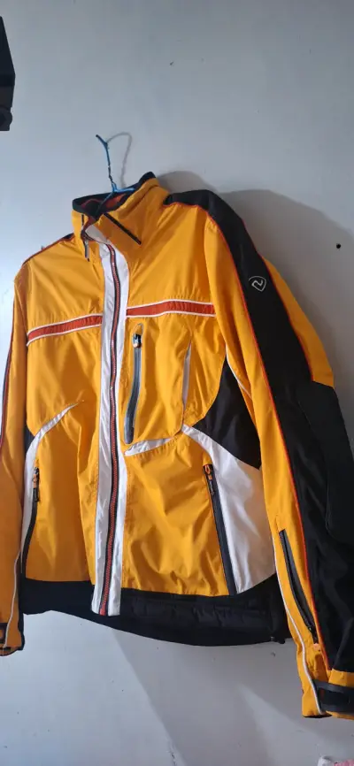 Chaqueta de esquí Northland amarilla y negra - miniatura 1