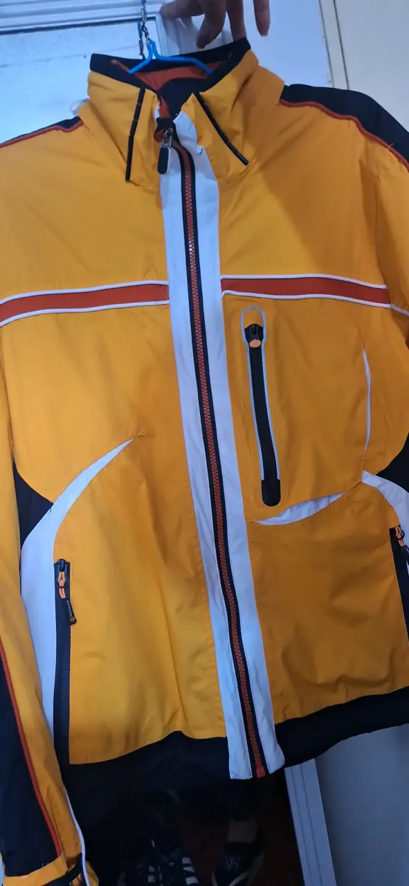 Chaqueta de esquí Northland amarilla y negra - 2
