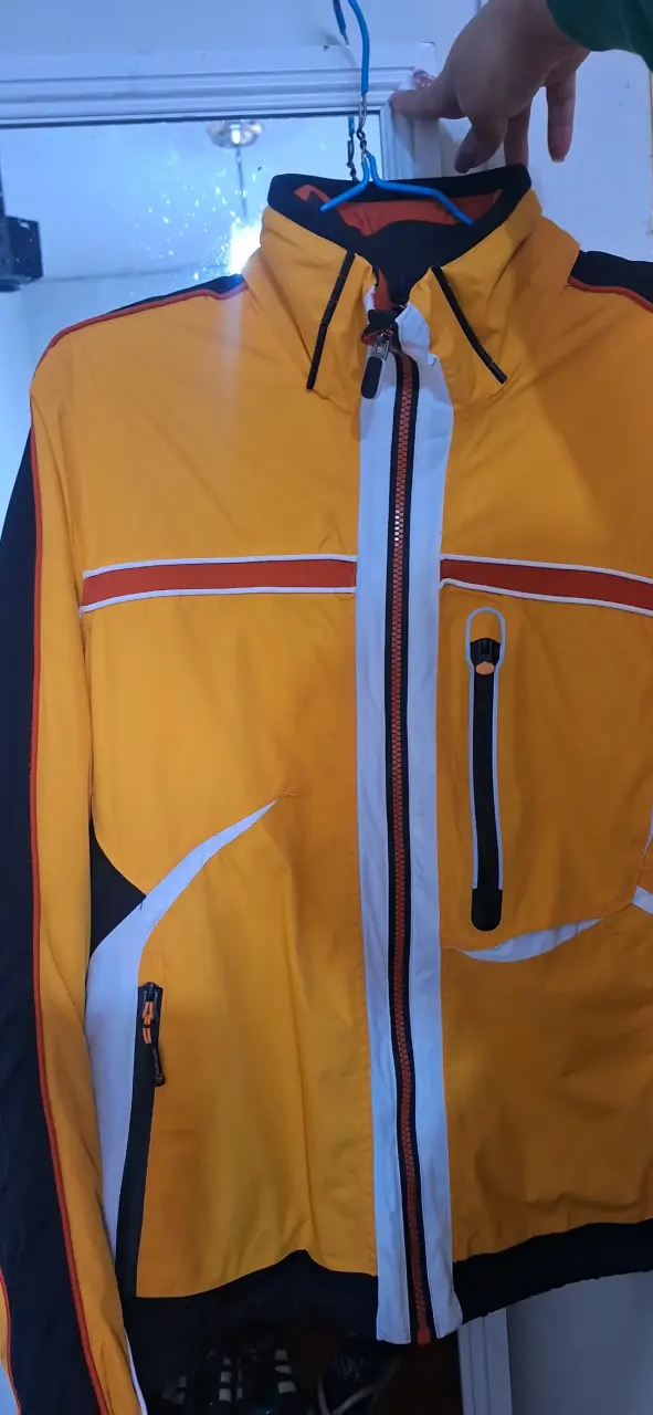Chaqueta de esquí Northland amarilla y negra - 3