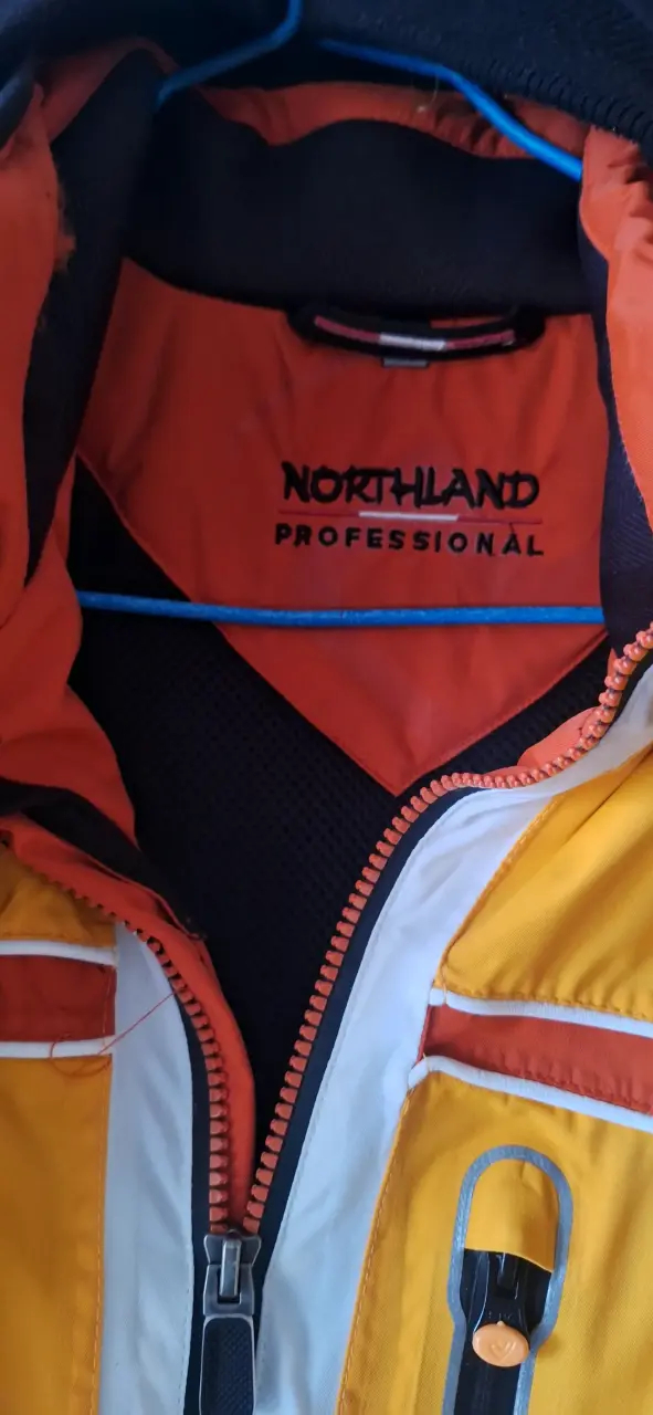 Chaqueta de esquí Northland amarilla y negra - 4