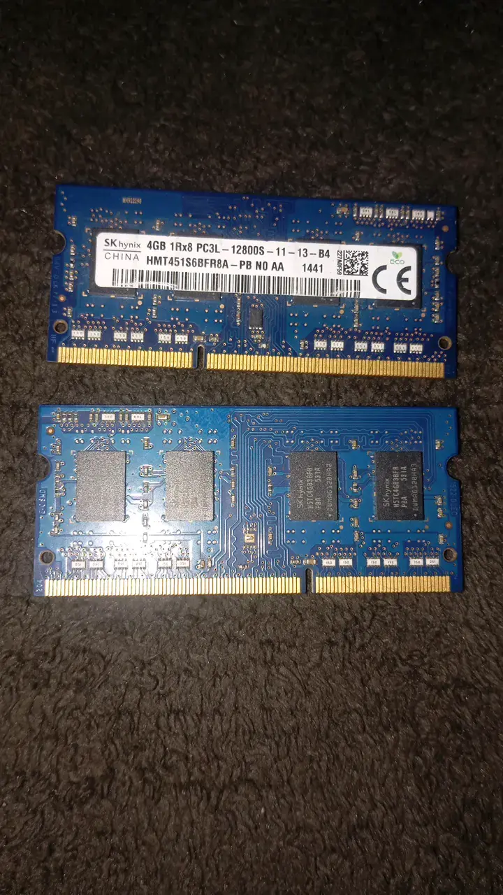 Memorias RAM 4GB SK Hynix y Samsung - 2