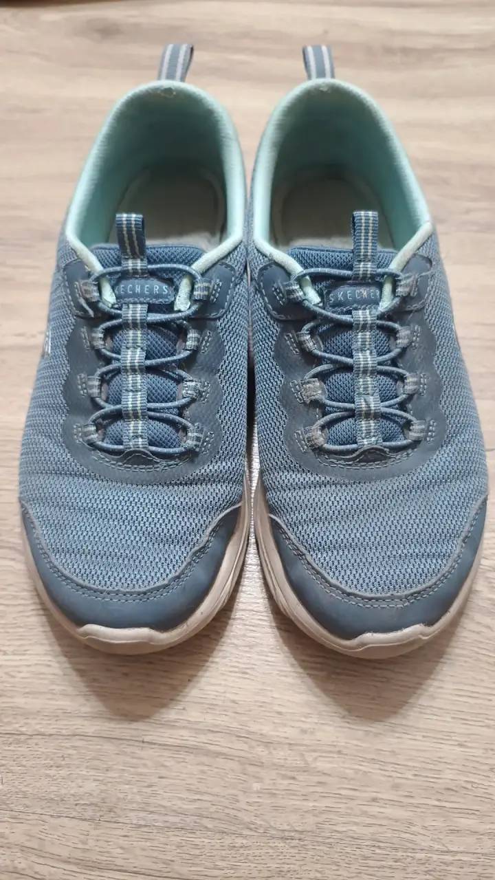 Zapatillas deportivas Skechers azul para mujer - 1