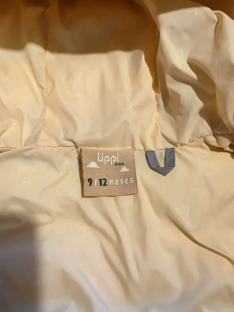 Chaqueta acolchada para bebé Lippí gris - 2