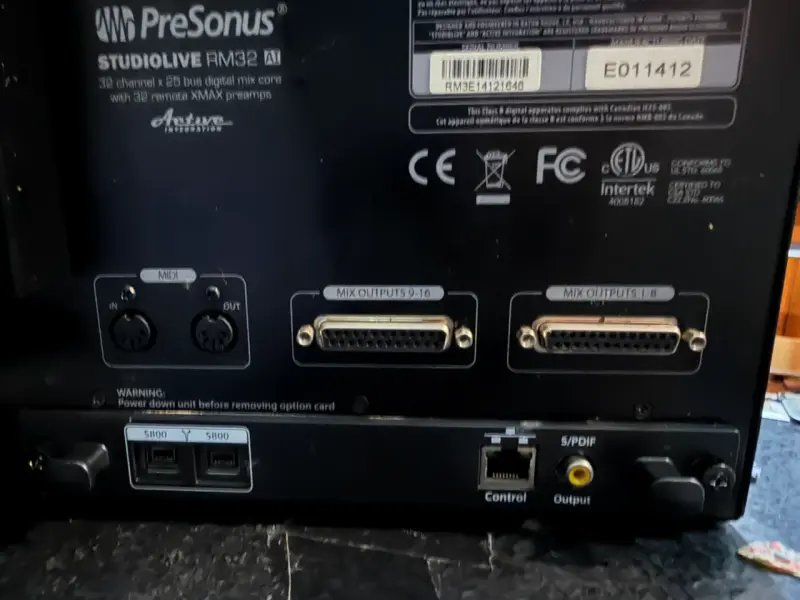 Consola Digital PreSonus StudioLive RM32 AI - 4