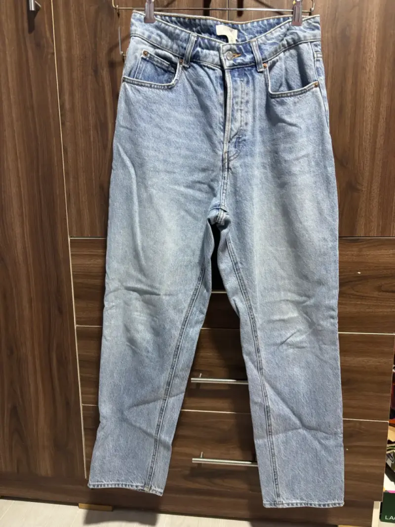 Jeans de mezclilla azul claro - 1