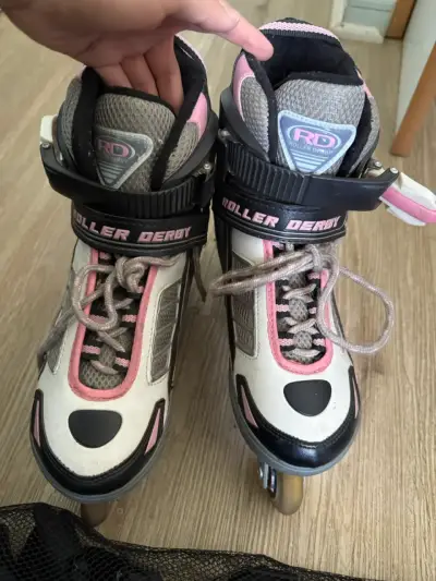 Patines en línea ajustables con protecciones - miniatura 5