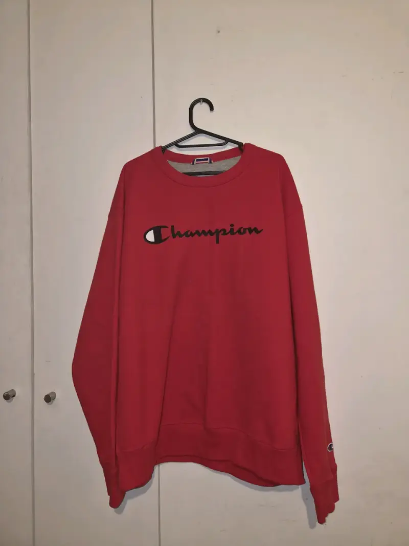 Polerón rojo Champion para hombre - 1