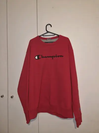 Polerón rojo Champion para hombre - miniatura 1