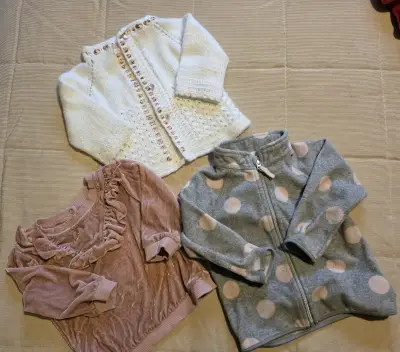 Lote de ropa infantil de invierno para niña - miniatura 1