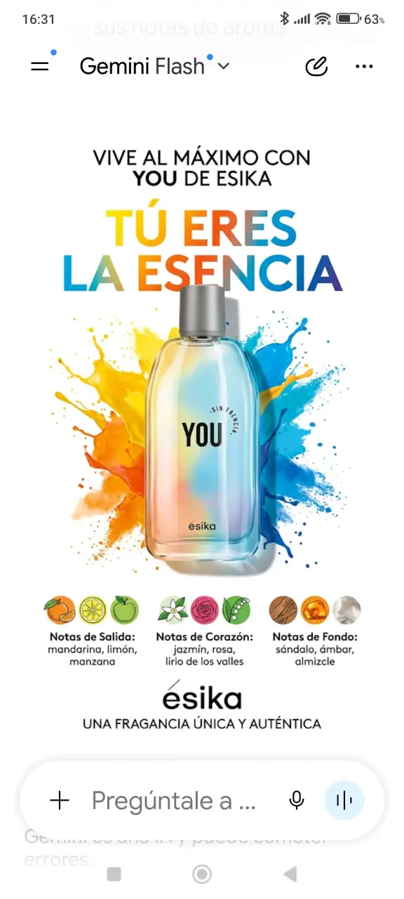 Perfume Esika You Unisex 100ml