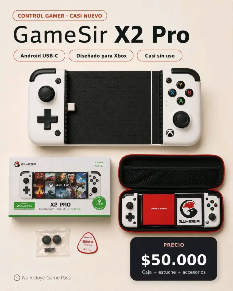 Control Gamer GameSir X2 Pro para Android y Xbox - 1
