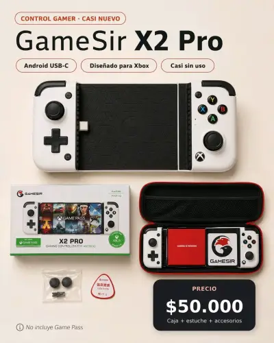 Control Gamer GameSir X2 Pro para Android y Xbox - miniatura 1