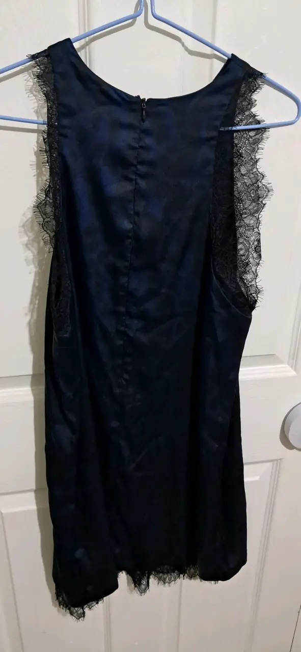 Vestido animal print con encaje Zara - 2