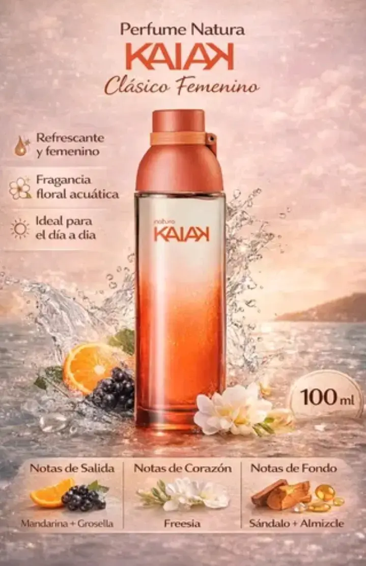 Perfume Natura Kaiak Clásico Femenino 100ml