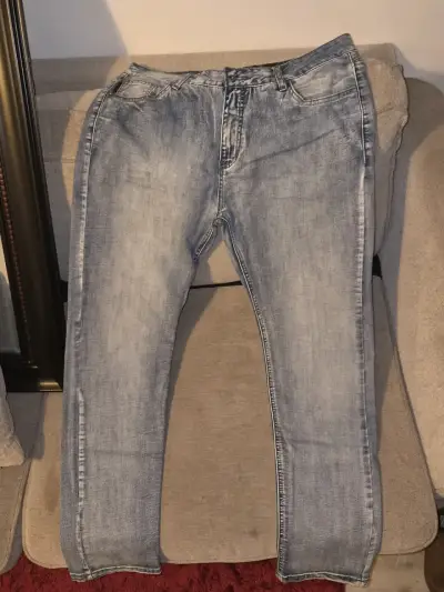 Jeans de Hombre Talla 46 Azul Claro - miniatura 1