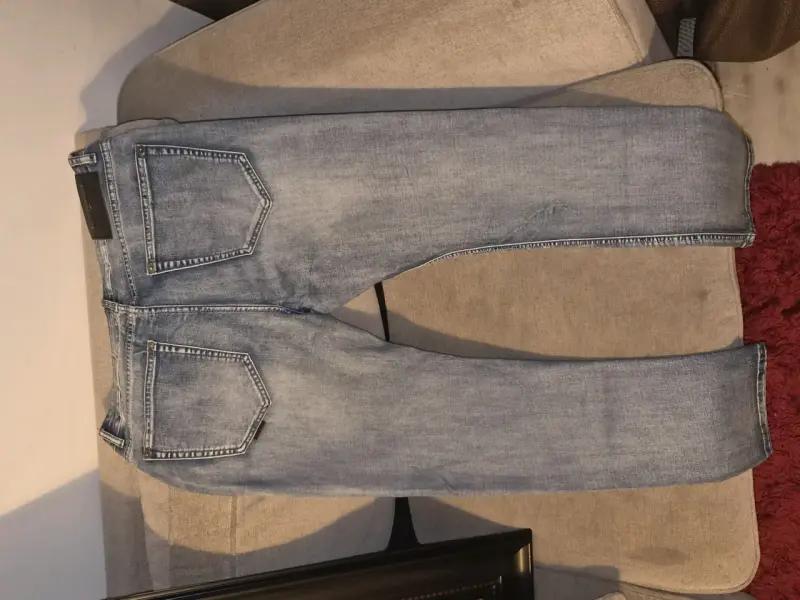 Jeans de Hombre Talla 46 Azul Claro - 2
