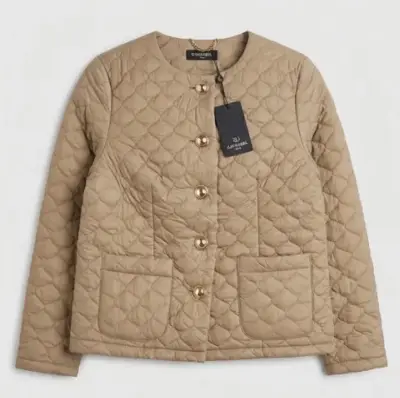 Chaqueta acolchada beige Cacharel para mujer - miniatura 1