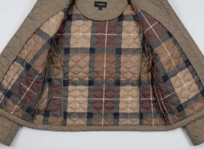 Chaqueta acolchada beige Cacharel para mujer - miniatura 4