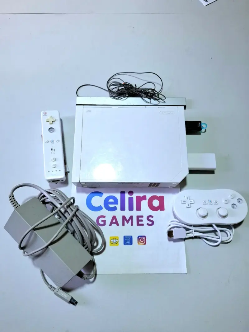 Nintendo Wii retrocompatible 64gb desbloqueada - 1