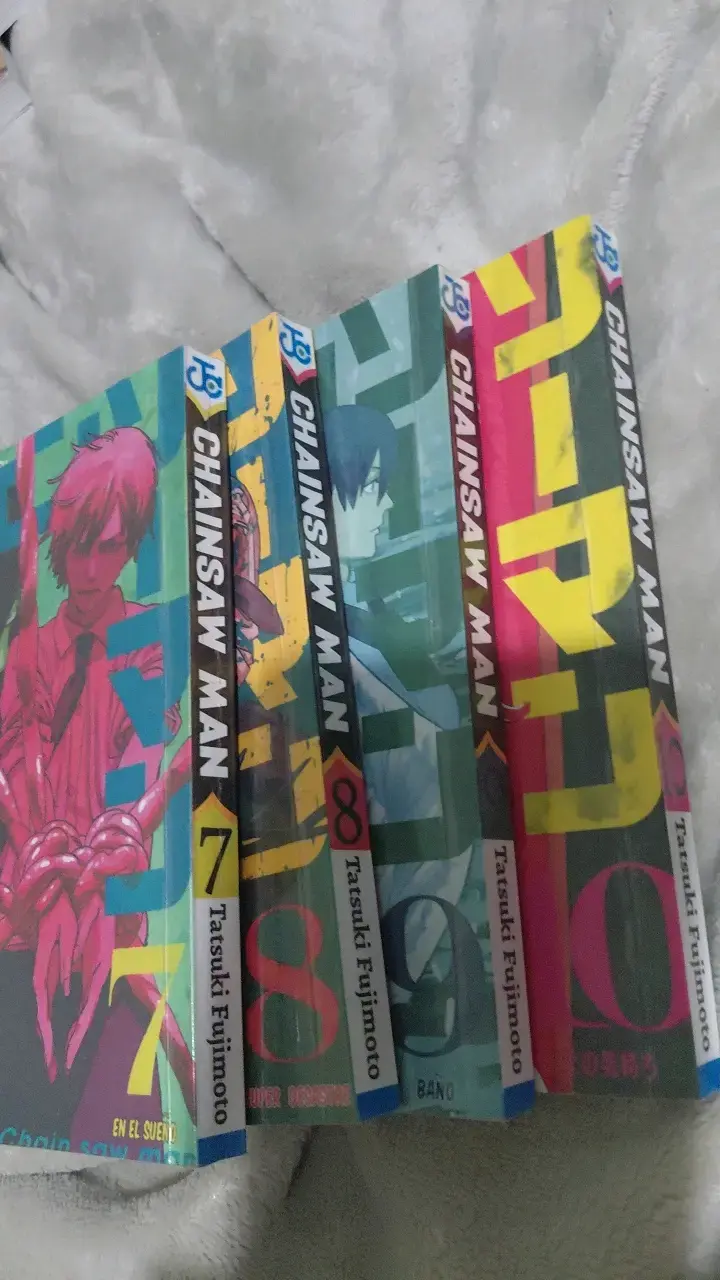 Colección de mangas Chainsaw Man volúmenes 7-9 - 2