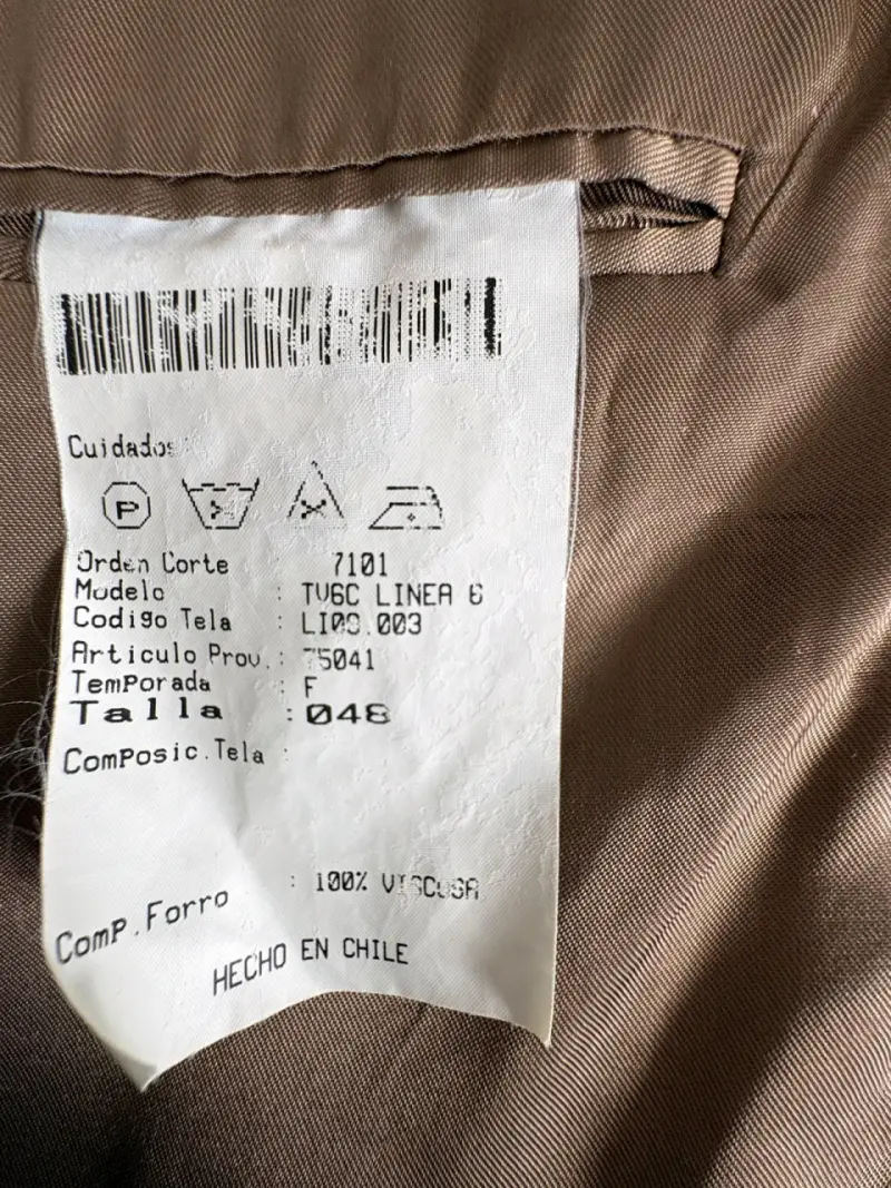 Chaqueta café hombre marca Trial - 5