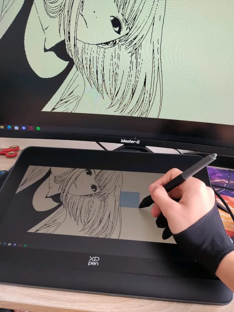 Tableta gráfica XP-Pen con lápiz digital - 1