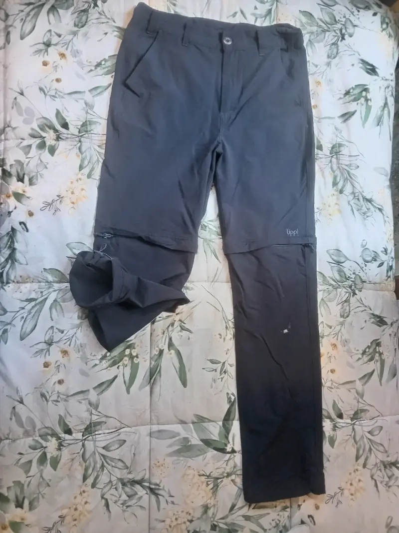 Pantalones desmontables de trekking Uppii grises