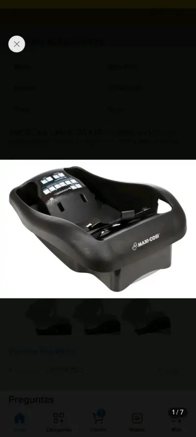 Silla de Auto Maxi-Cosi Mico 30 Negra - miniatura 4