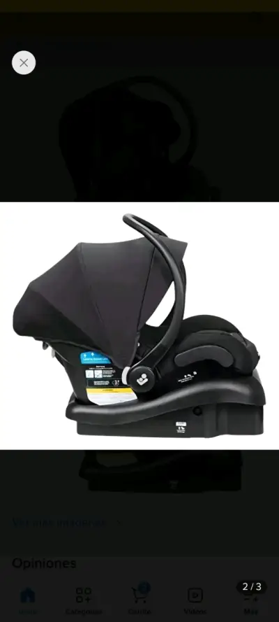 Silla de Auto Maxi-Cosi Mico 30 Negra - miniatura 6
