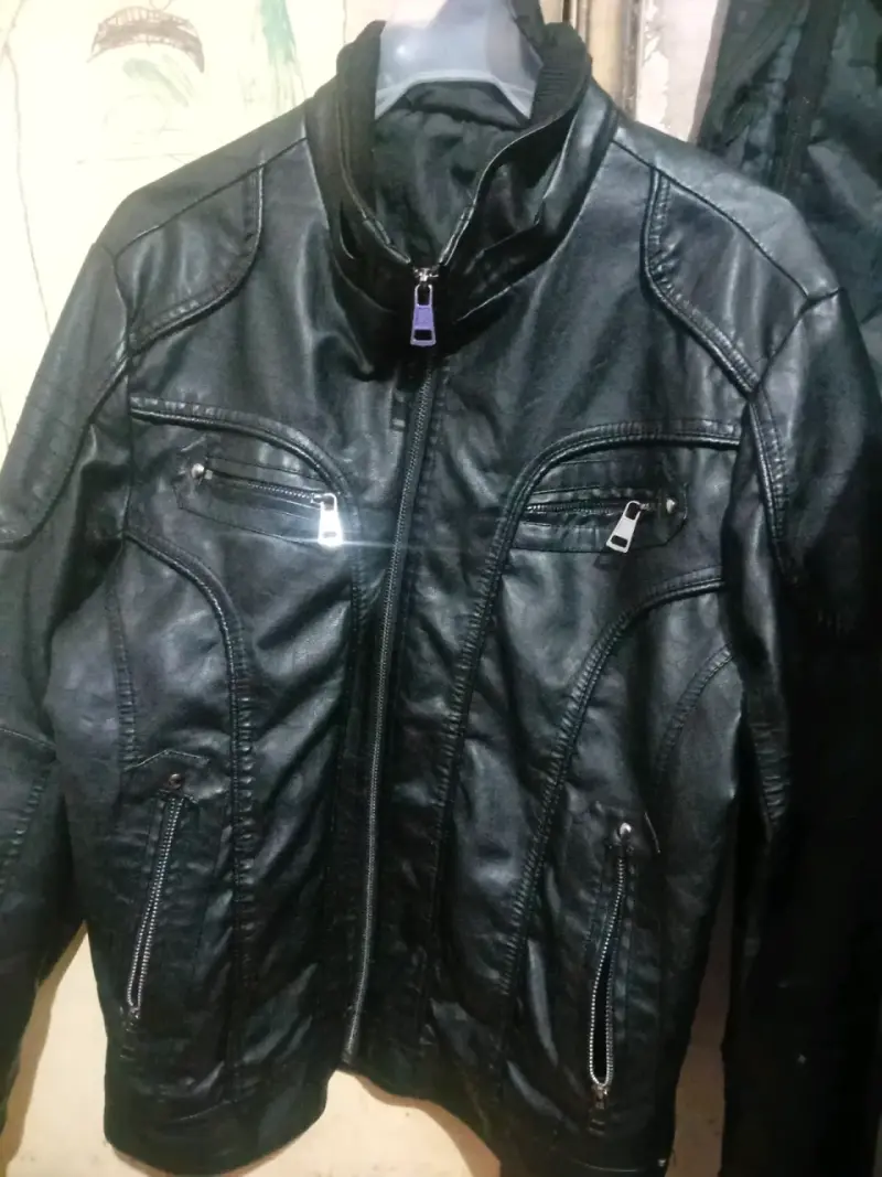 chaqueta de cuero young design talla M