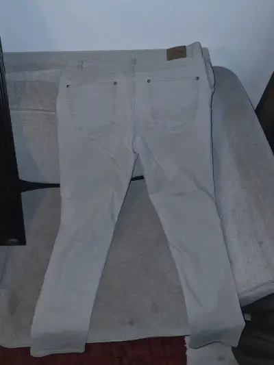 Pantalones beige Alaniz talla 48 - miniatura 2
