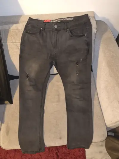 Jeans Skinny Negro Americano Talla 48 - miniatura 1