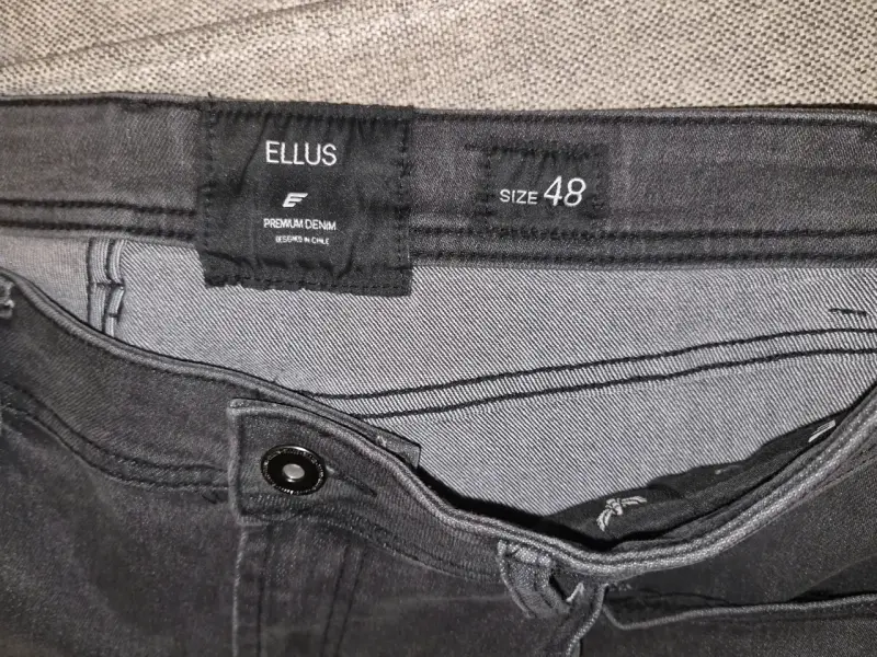 Jeans gris oscuro Ellus talla 48 - 3